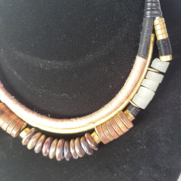 Stella & Dot Alay Multi-Layered Statement Rope & Beaded Necklace - Picture 2 of 5